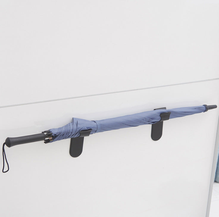 Adhesive car umbrella holder clip