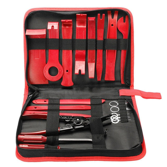 Car trim removal tool set