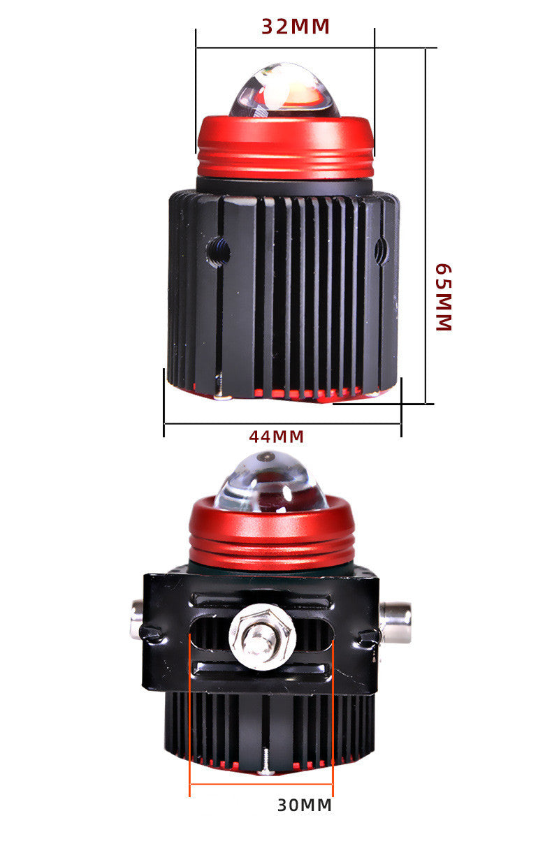 Motorcycle LED auxiliary spotlight