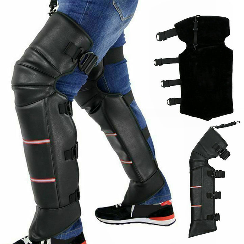 Motorcycle windproof leg warmers