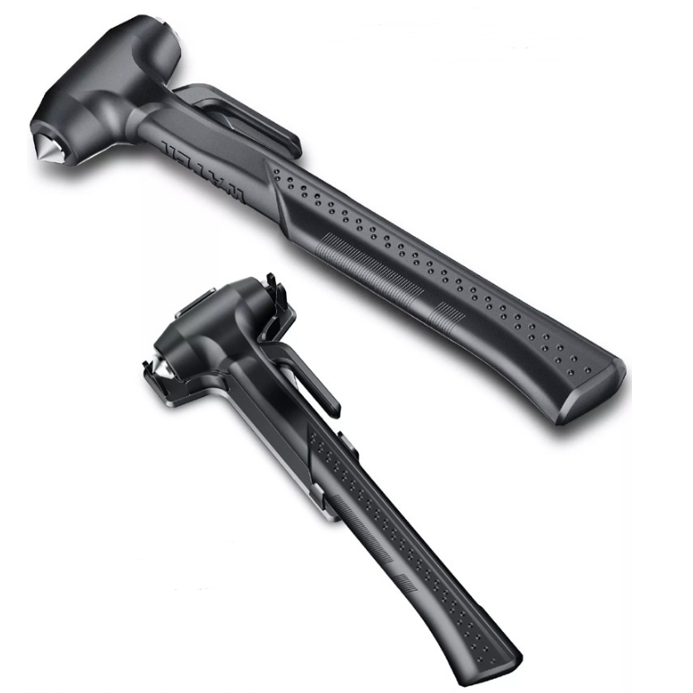 Safety hammer with mounting bracket