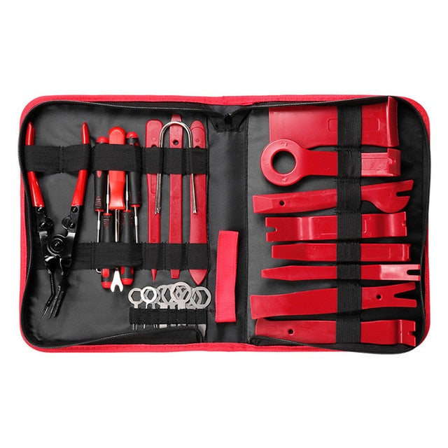 Car trim removal tool set