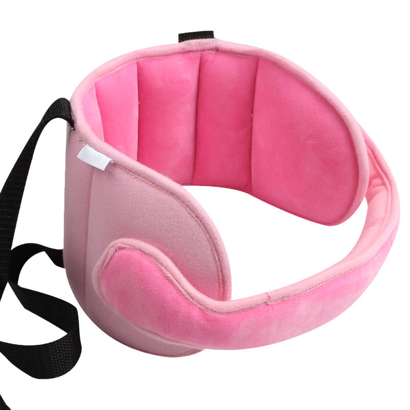 Kids car seat head support band