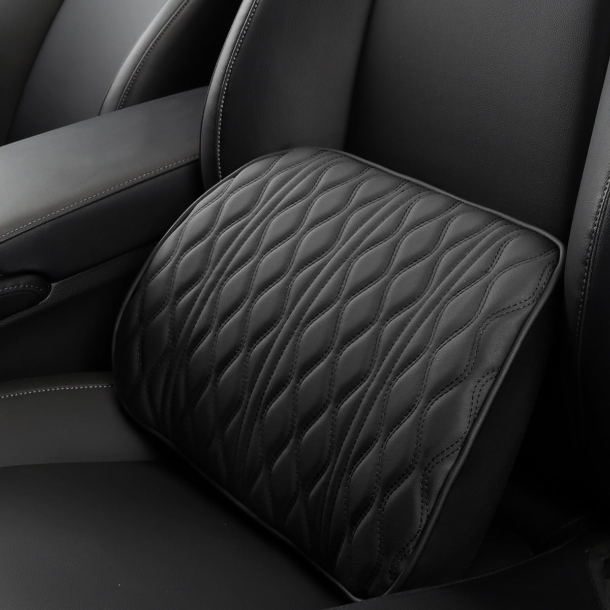 Lumbar support on the car seat