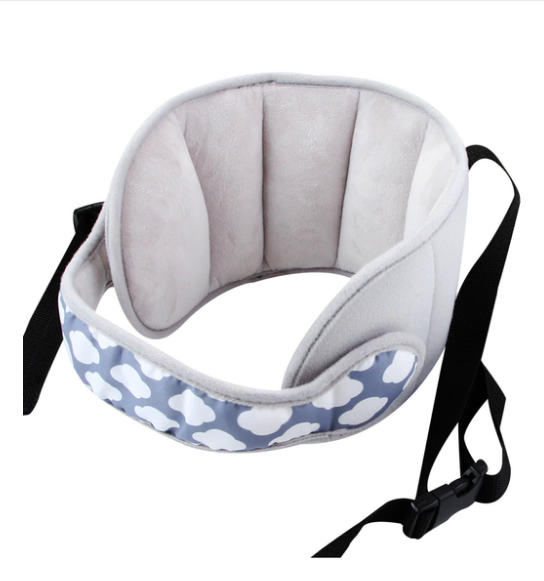 Kids car seat head support band