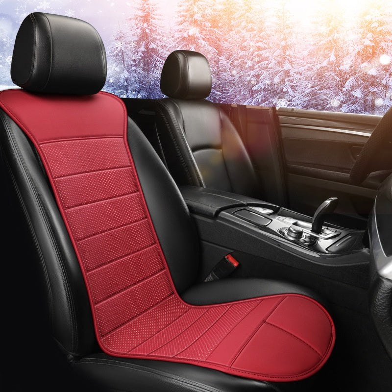 Heated car seat cushion