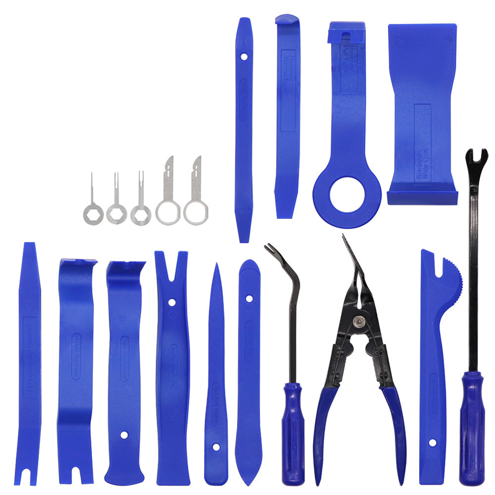 Car trim removal tool set