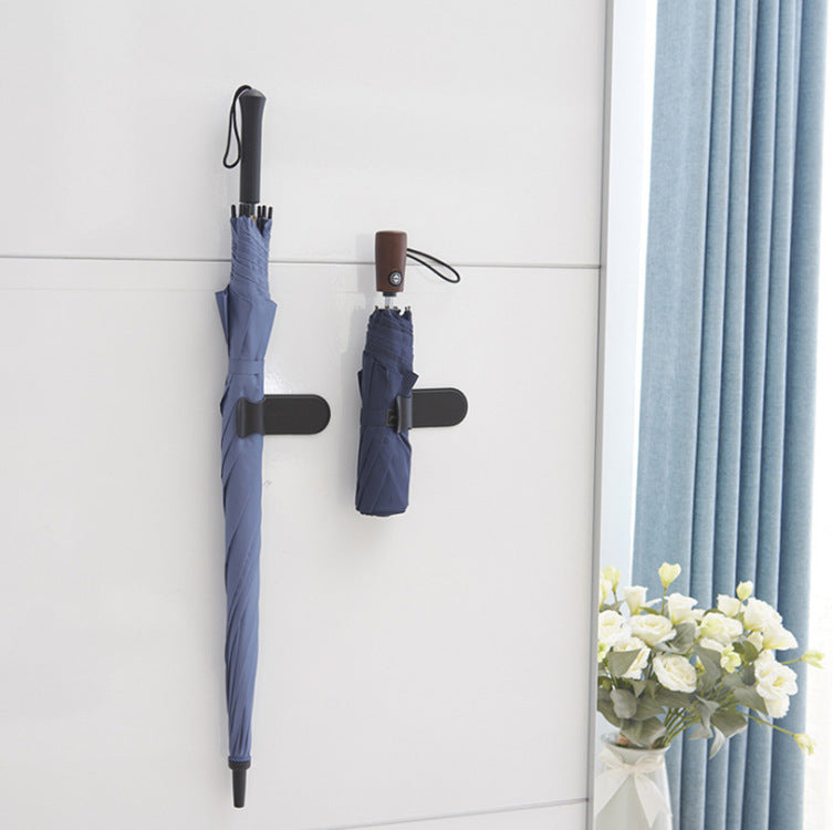 Adhesive car umbrella holder clip