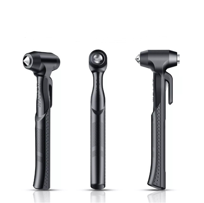 Car safety hammer front and side view