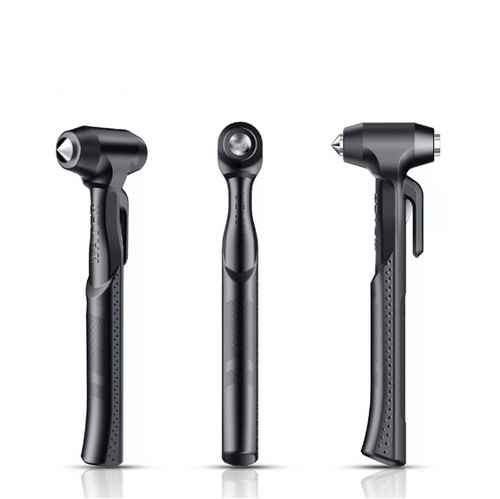 Car safety hammer front and side view