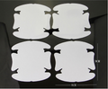 Set of 4 clear door handle protector films