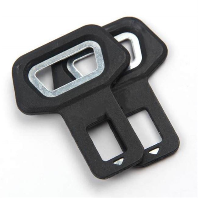 Car seat belt buckle clip