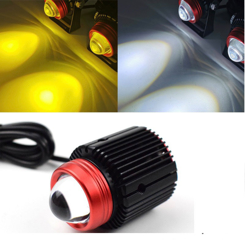 Motorcycle LED auxiliary spotlight