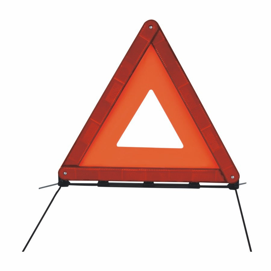 Foldable car warning triangle