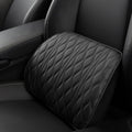 Black headrest pillow