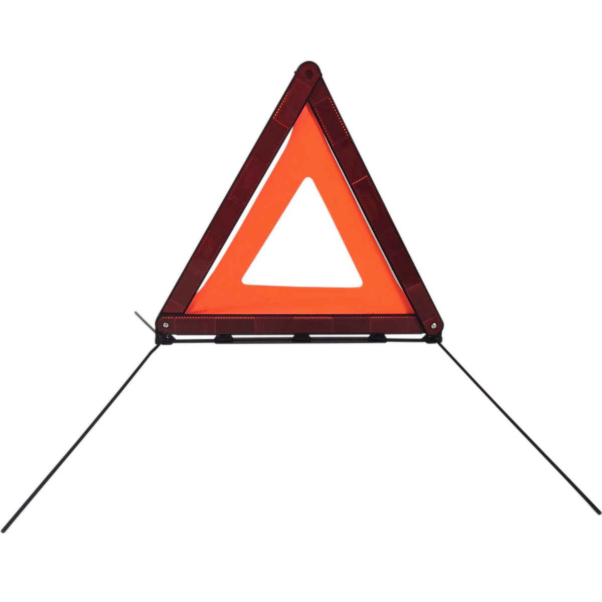 Foldable car warning triangle