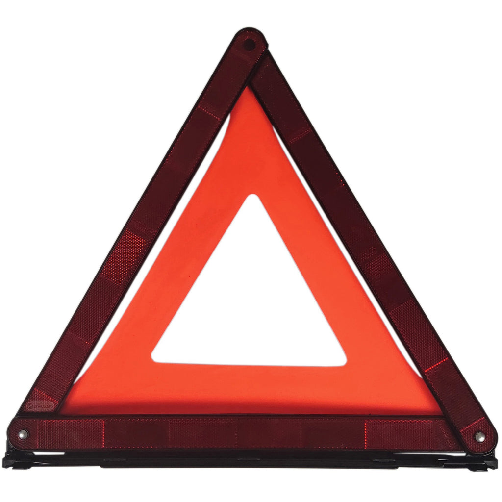 Foldable car warning triangle