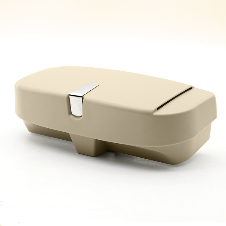 Car sun visor glasses case