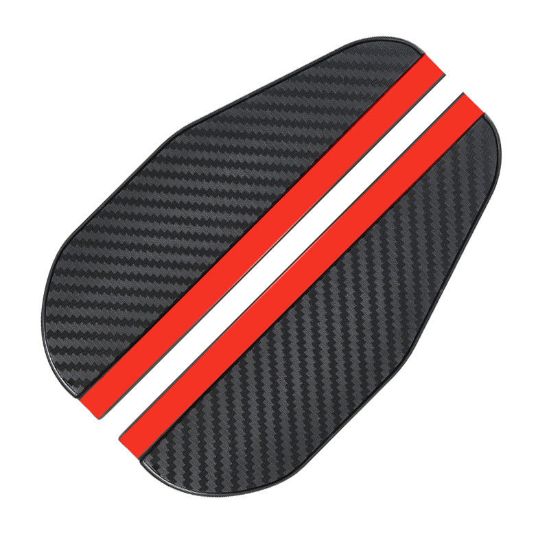 Car side mirror rain visor