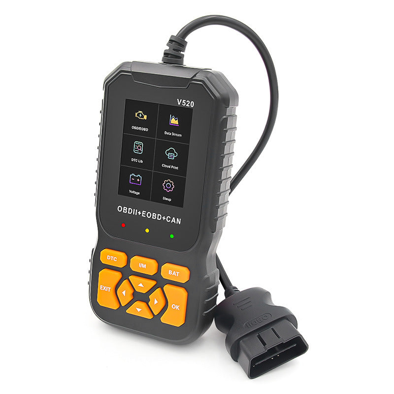 OBD2 scanner with OBD connector