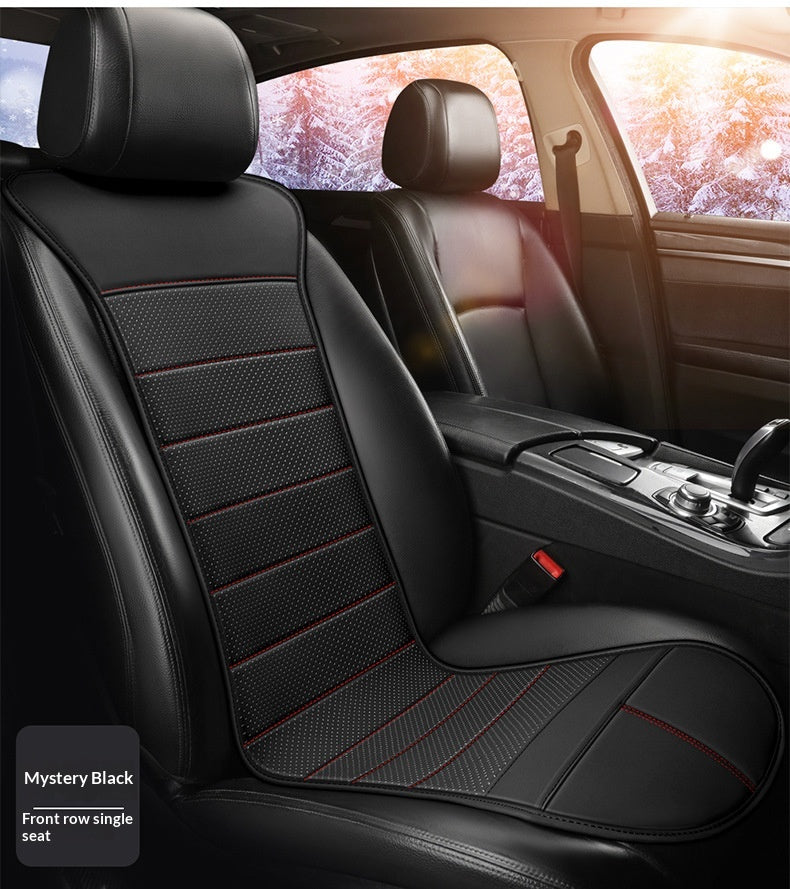 Heated car seat cushion