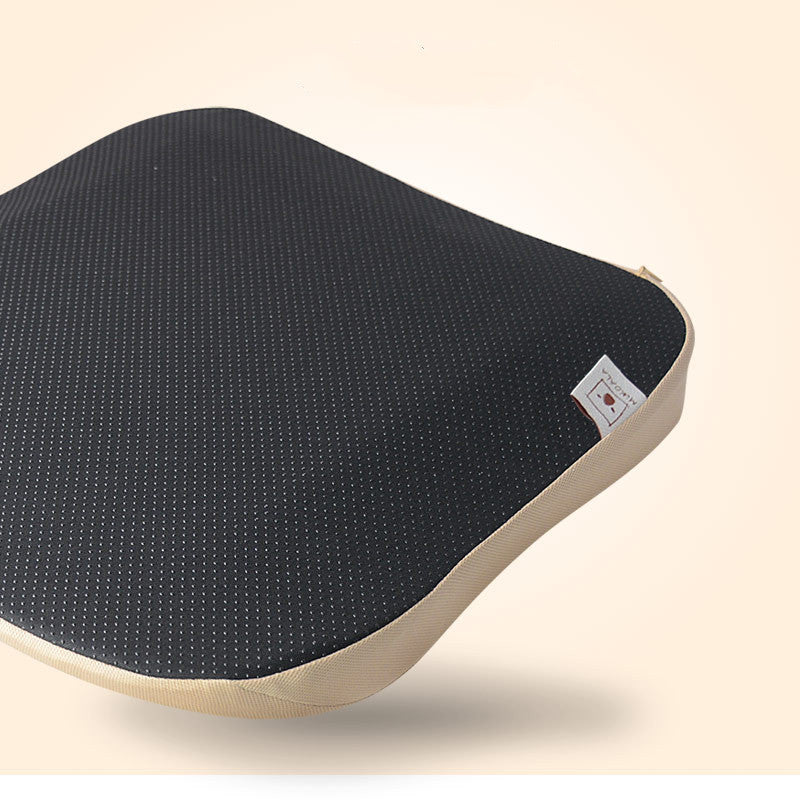 Black memory foam seat cushion
